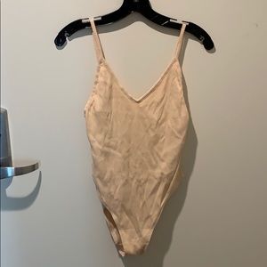 One piece cream colored top